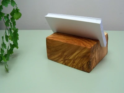 Rustic Business Card Holder